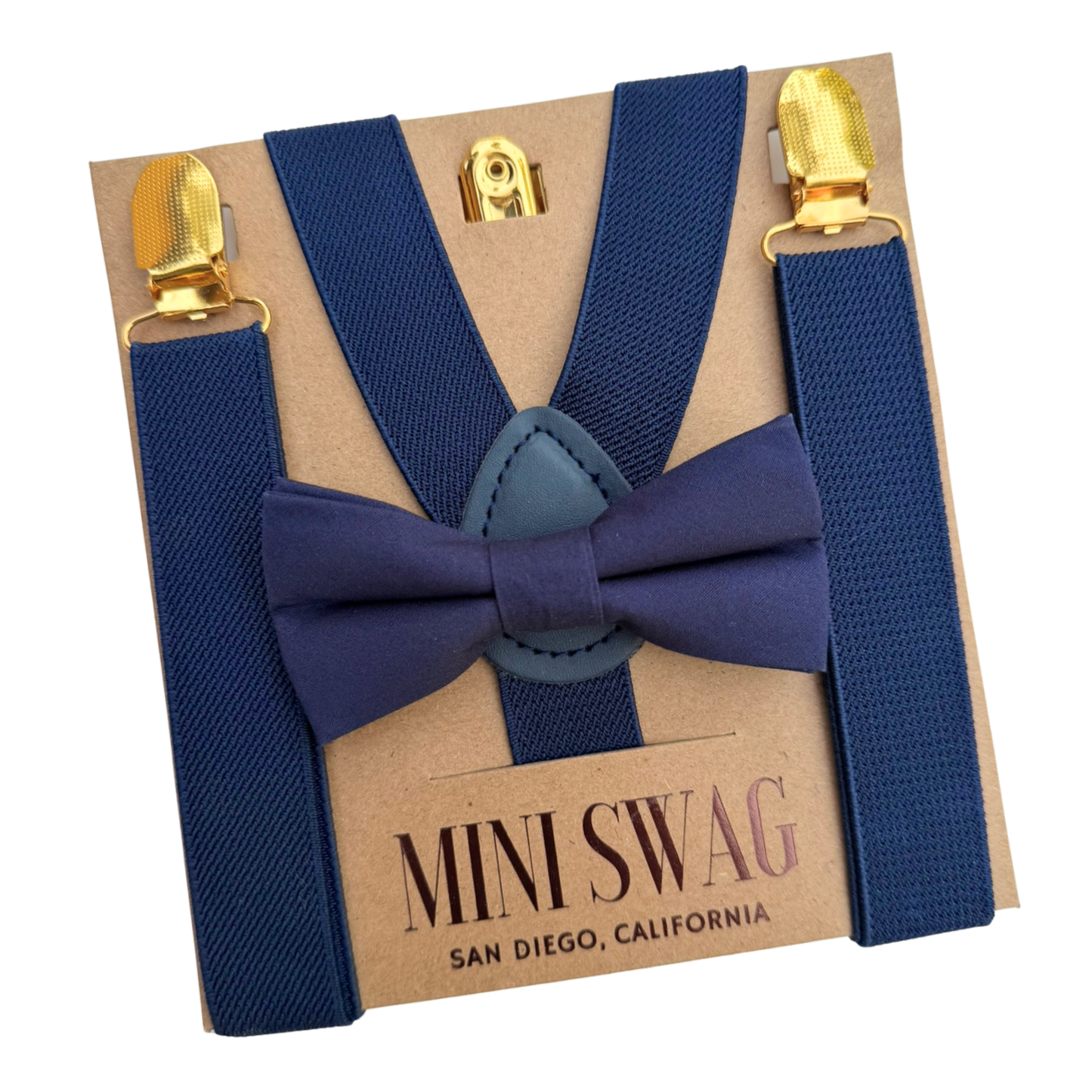 Navy Blue Bow Tie