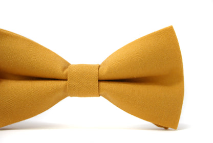 Mustard Yellow Bow Tie