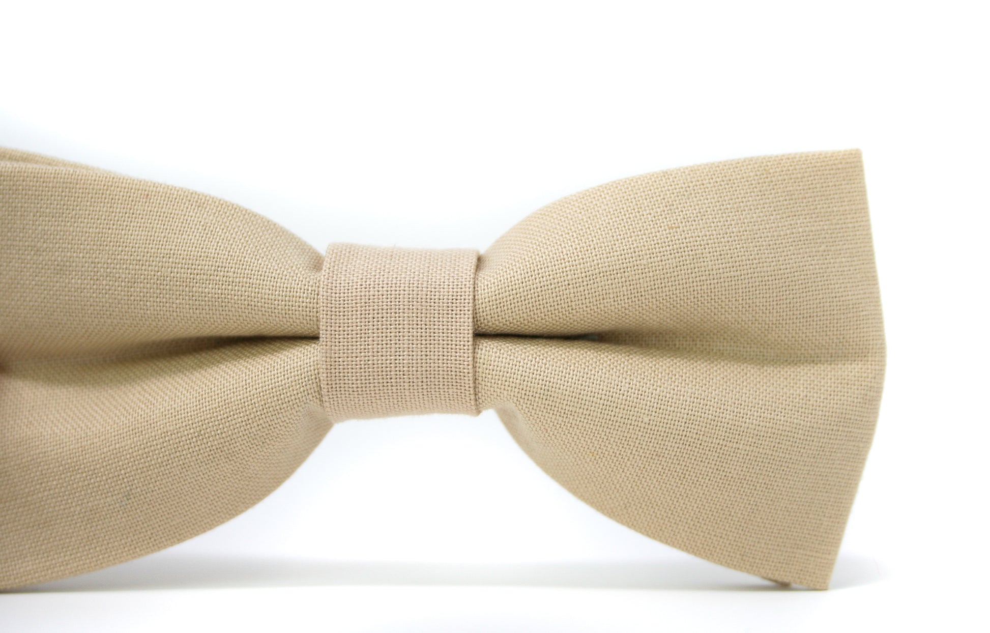 Champagne bow tie