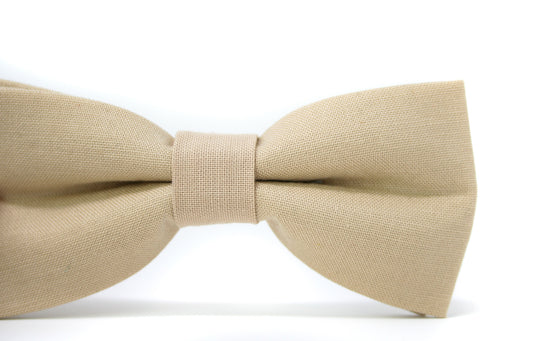 Champagne bow tie