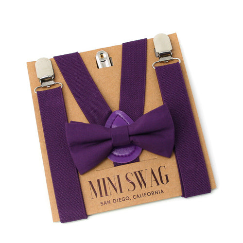 Plum Bow Tie