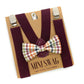 Fall Plaid Bow Tie