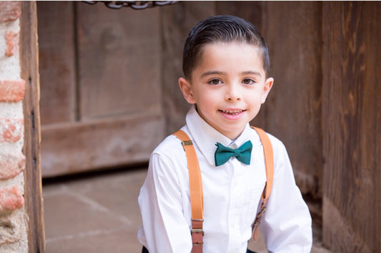 Dark Green Bow Tie
