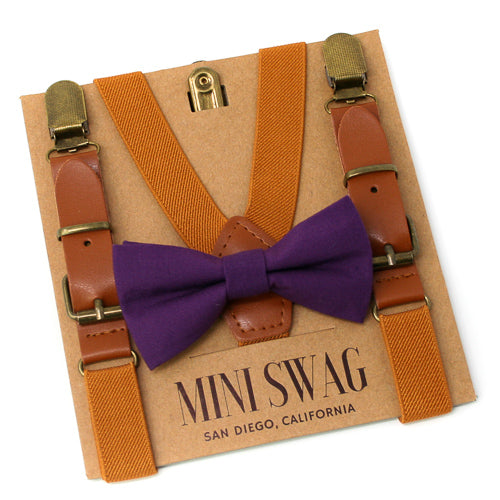 Plum Bow Tie