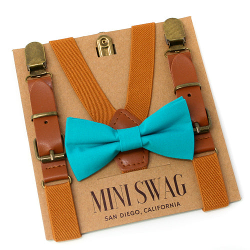 Teal Bow Tie