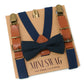 Navy Blue Bow Tie