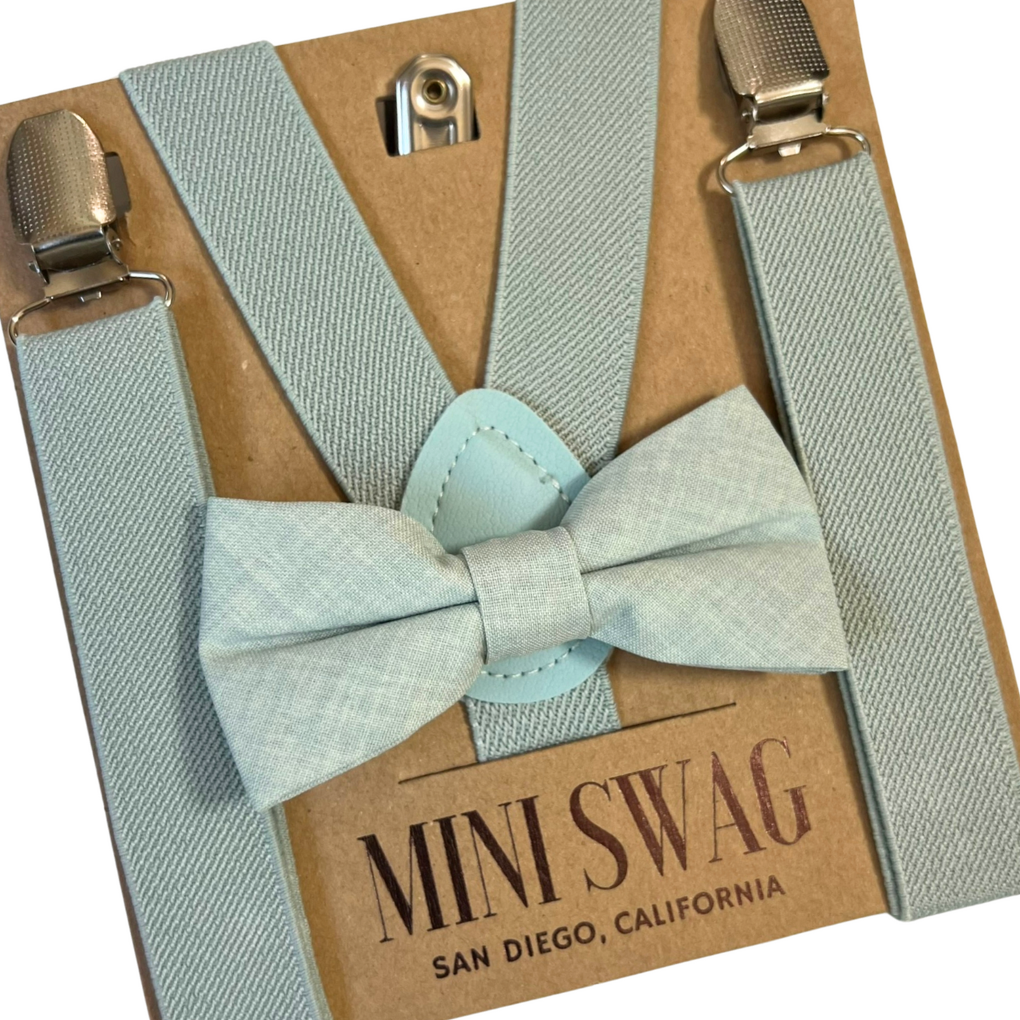 Dusty Sage Bow Tie