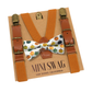 Pumpkin Bow Tie and Camel Brown Suspenders