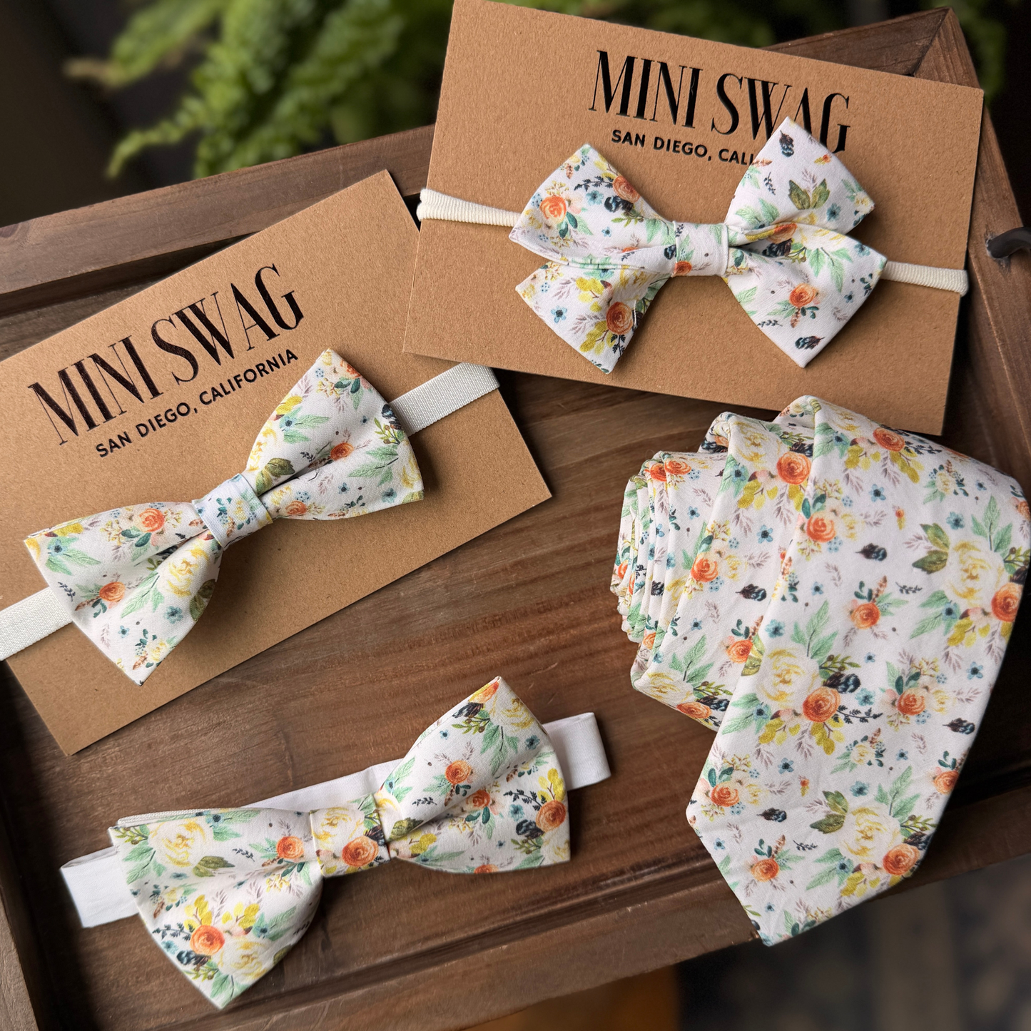 Burnt Orange Floral | Family Matching Set