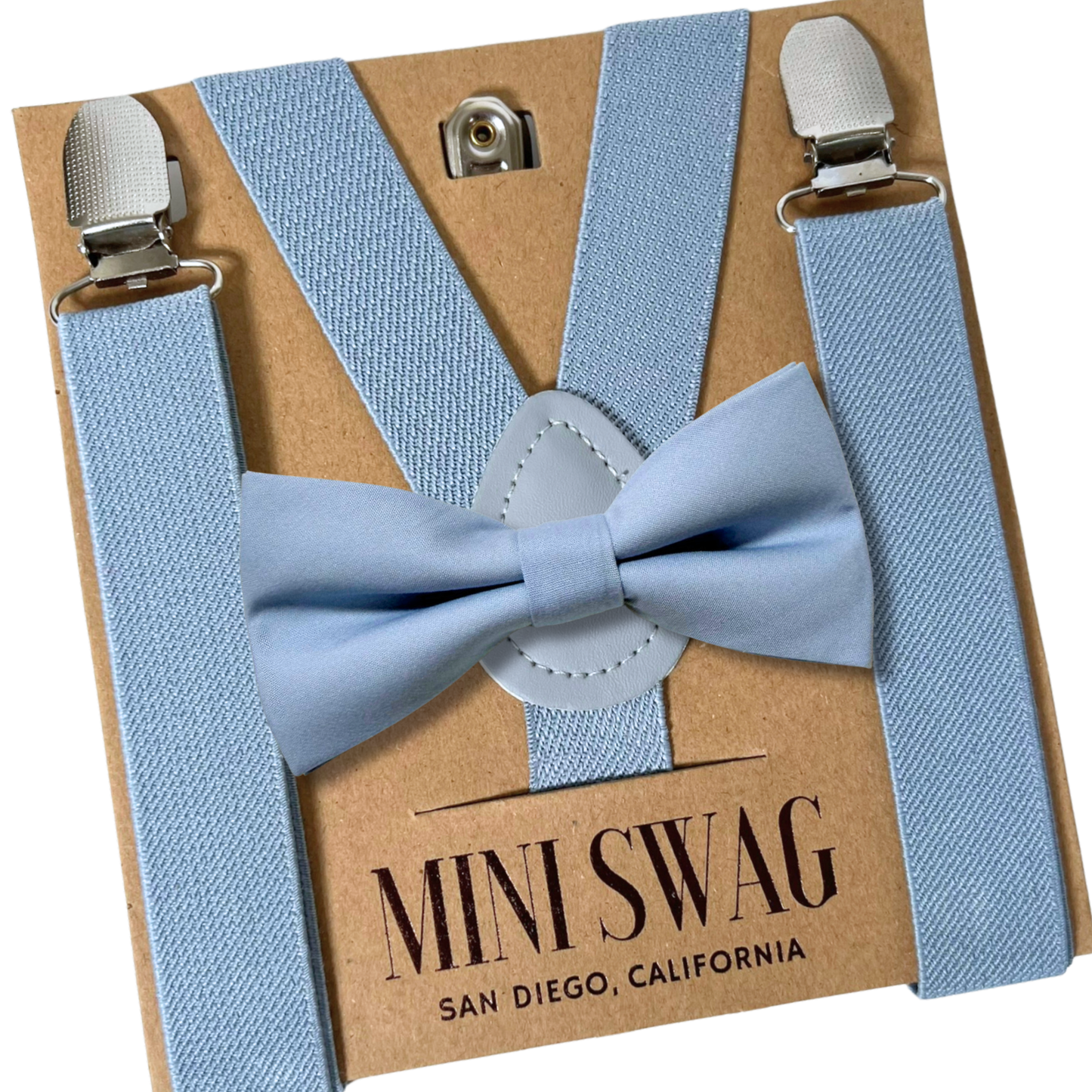 Dusty Blue Bow Tie