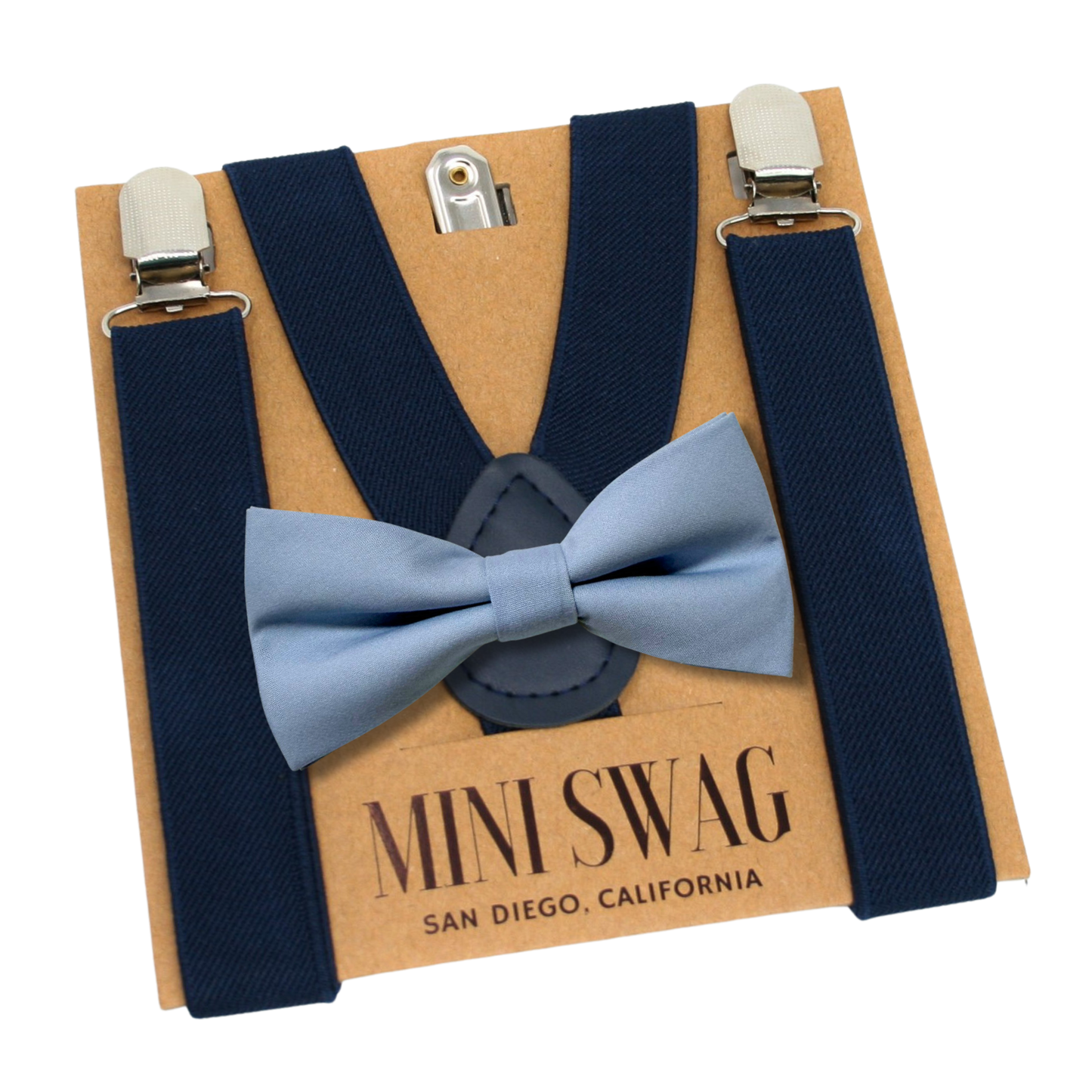 Dusty Blue Bow Tie