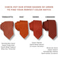 Sienna Necktie // MATCHES Azazie Paprika, David's Bridal Sienna, JJ's House Vermillion
