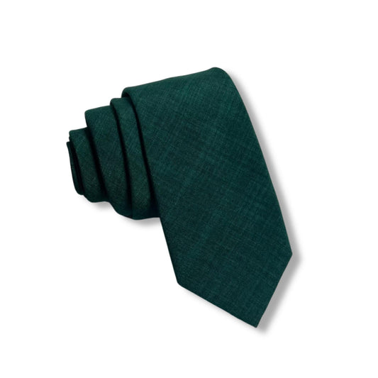 Emerald Green Necktie // MATCHES Kennedy Blue Emerald