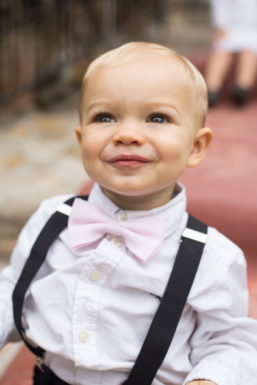Black Suspenders with silver clasp, Toddler, Ring Bearer, Wedding