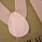 Blush Suspenders, Matching Pink Back Patch