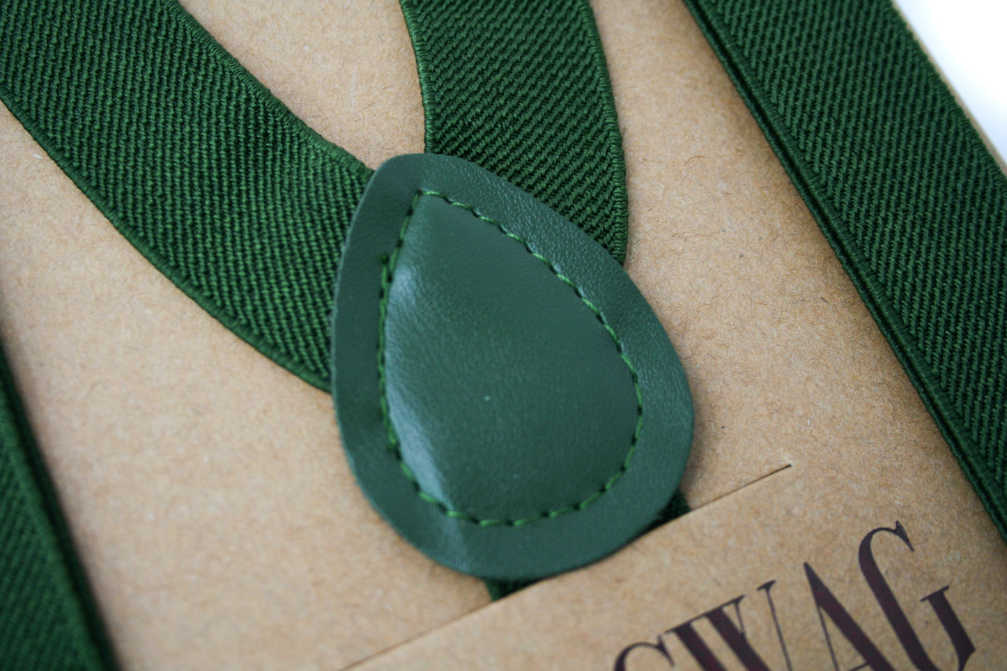 Olive Green Suspenders