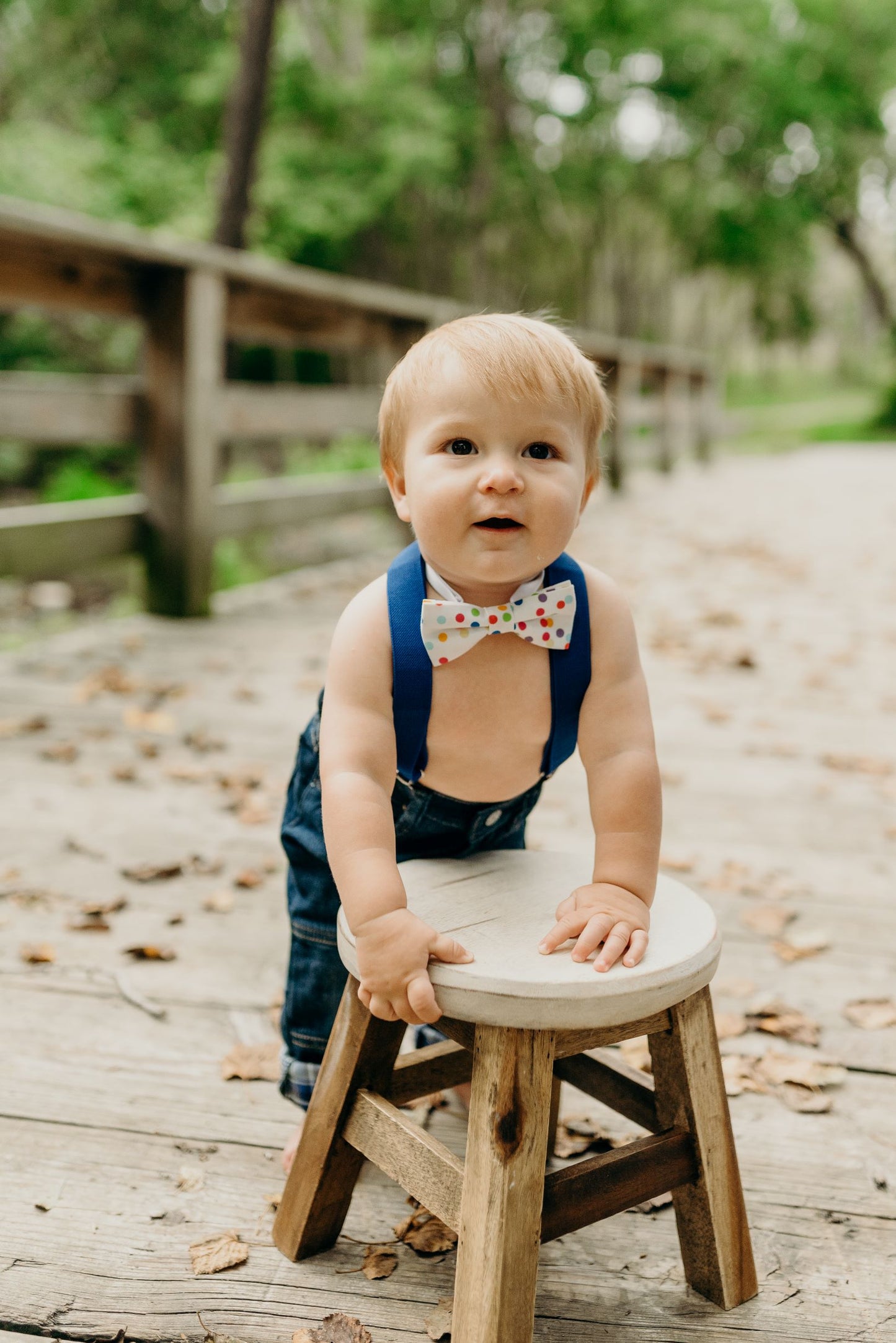 Royal Blue Suspenders