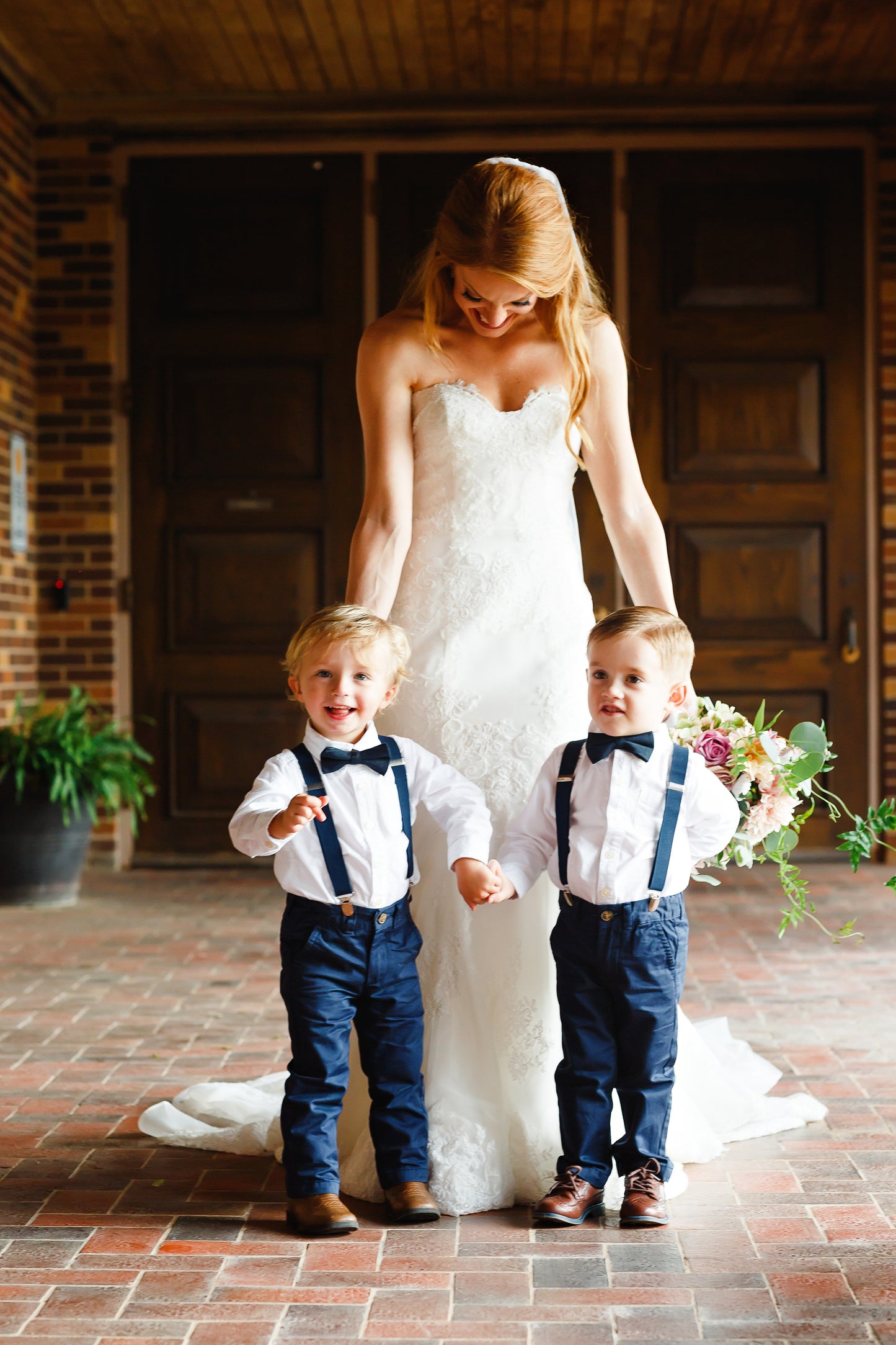 Navy Blue Suspenders